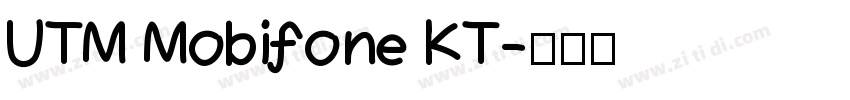 UTM Mobifone KT字体转换